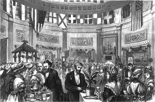 Tea is introduced to the American Colonies