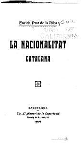 "La Nacionalitat Catalana"