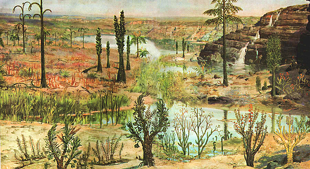 Девон(419–350 млн. лет)