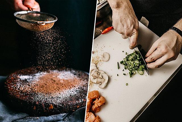 fell in love with being in the kitchen