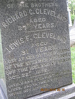 Richard Cecil Cleveland dies