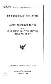 refugee relief act