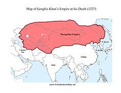 The death of Genghis Khan