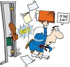 Kicked out of office