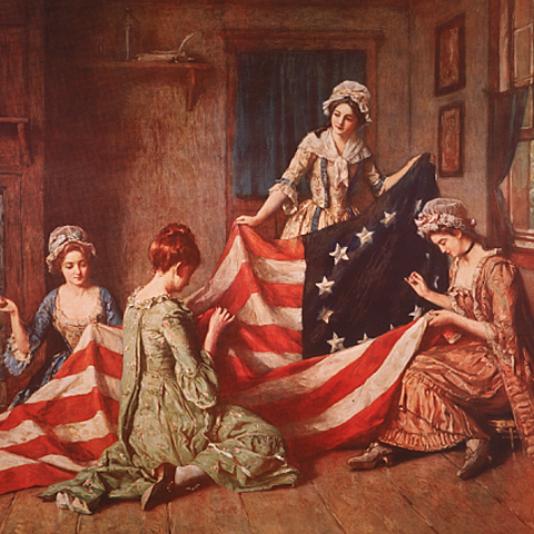 The First United States Flag