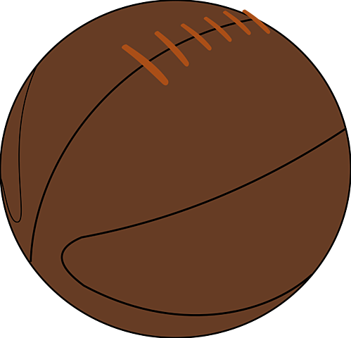 Balón de baloncesto antiguo