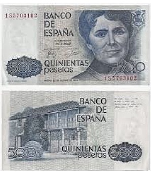 500 pesetas
