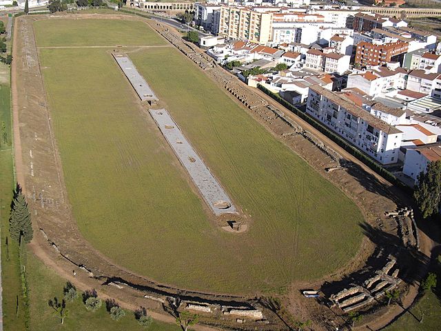 ROMA. Circo romano de Mérida, (España).