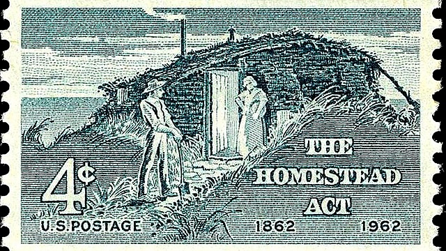 The Homestead Act is passed