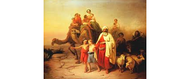 Emigració de Abraham a Canaán