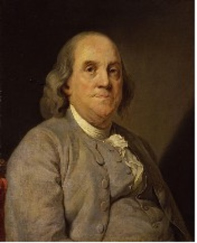 Benjamin Franklin's born