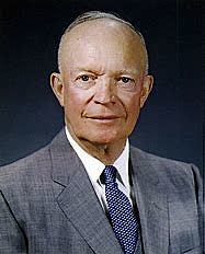 Dwight D. Eisenhower is elected as President