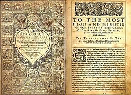 The king James Bible