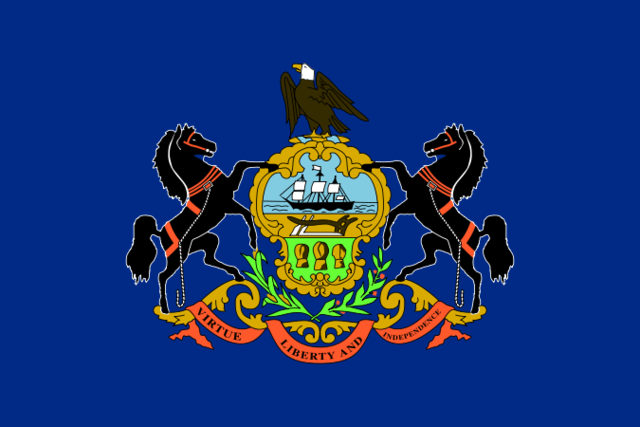 Pennsylvania was established.