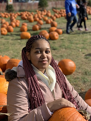 Pumpkin farm w/family