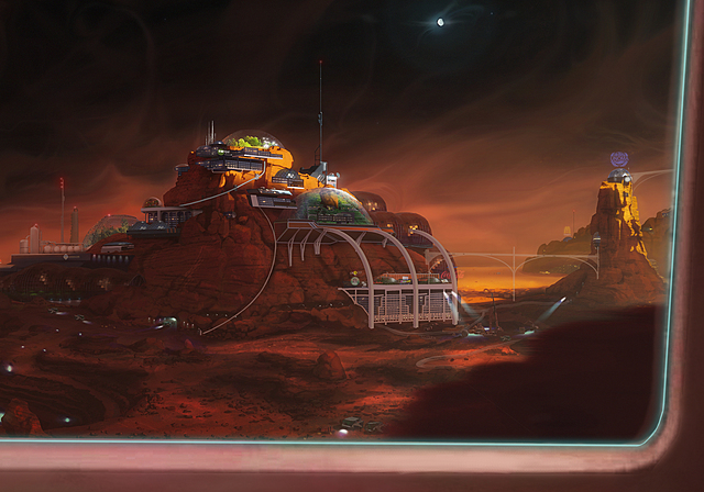 Pavonis Base Expanded to accomodate 100 inhabitants