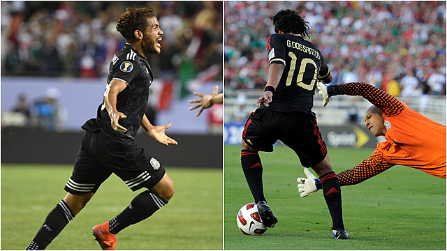 Giovani dos Santos regala un gol en una Final de Copa Oro
