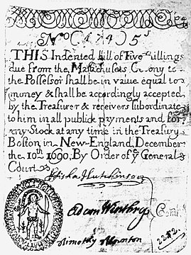 First Use of Paper Money