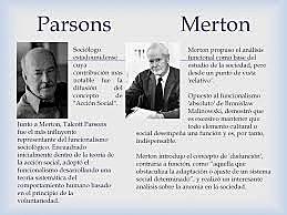 Talcott Parsons y Robert K. Merton: