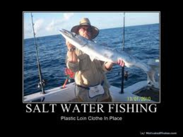 First time salt water fisihing