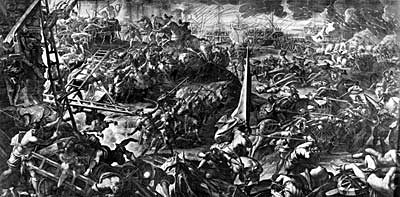 Sitio de Zara. (1202) Fue el primer ataque cruzado contra una ciudad católica