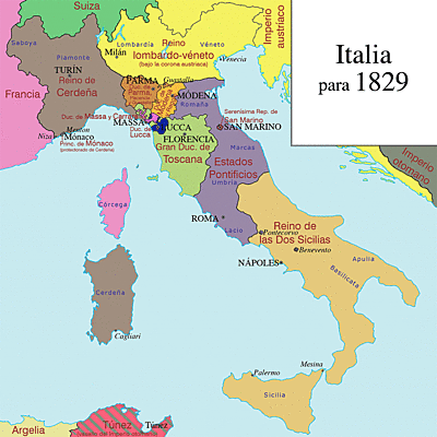 Timeline: Unificación Italiana