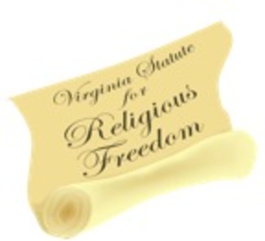 Marryland Toleration Act Affirms Religious Freedom