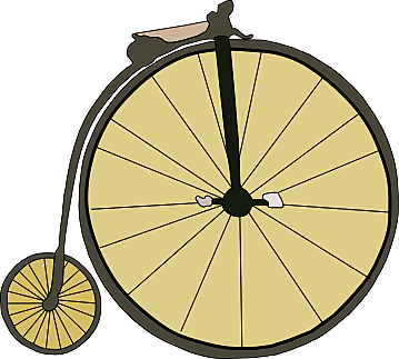 la bicicleta antigua