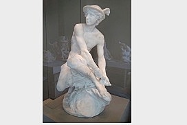 Mercury Attending his Talaria