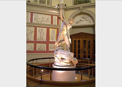 St. Michael overcoming Satan