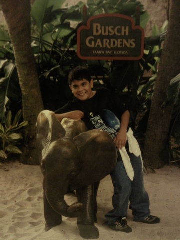 Viajo a Disney cuando tenia 10 años