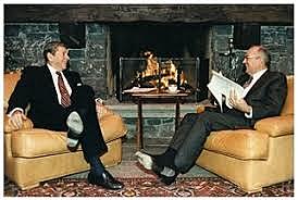 The first meeting in six years between the leaders of the Soviet Union and the United States