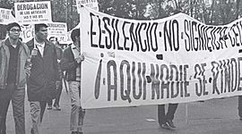 Timeline: Movimiento estudiantil