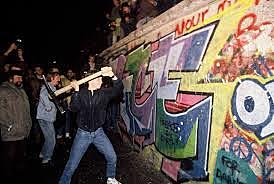 The Berlin Wall was demolished