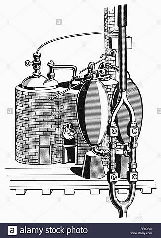 Invention of the Steam pump
