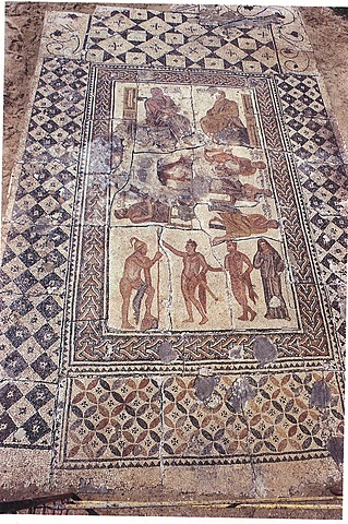 Mosaico de los Siete Sabios