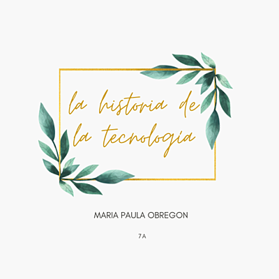 Timeline: historia de la tecnología