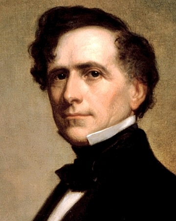 Franklin Pierce is inaugurated as the 14th president.