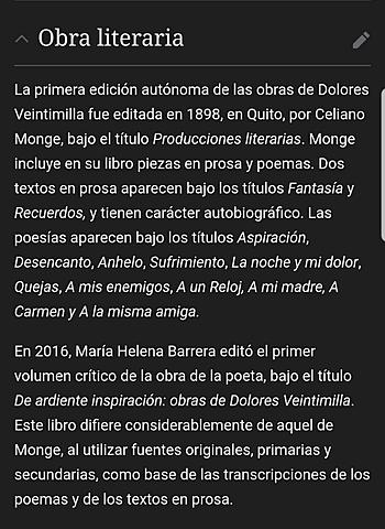 Fecha de publicaciones