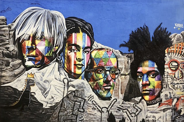 "Igualdade”  by Eduardo Kobra in New York City