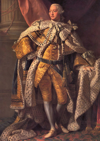 George III becomes King of England