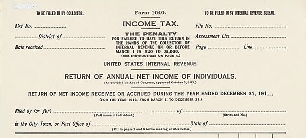 Income Tax Introduced