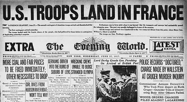 US Enters War, Declares War Against Germany
