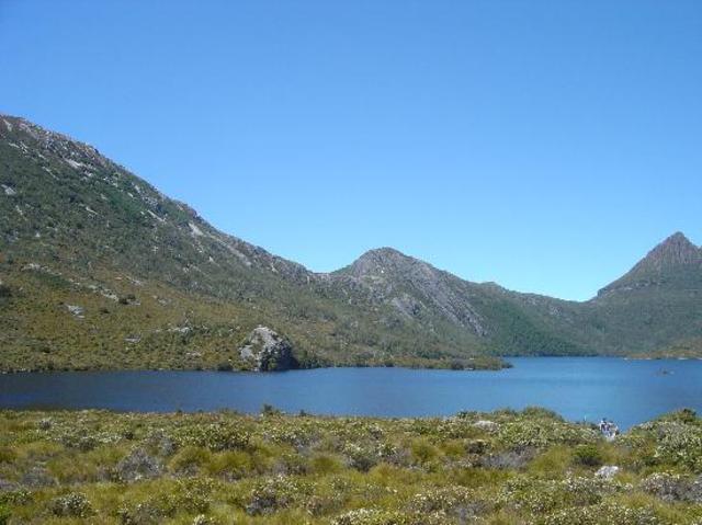 Slid down the side of the mountain