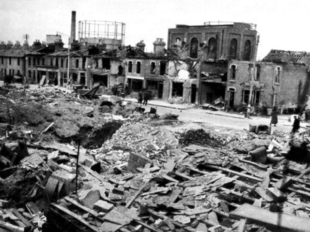 End of Second World War.