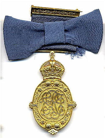 Awarded the 'Kaisare Hind' medal