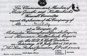 Gandhi suspends South African Struggle After winning passage of the Indian Relief Act