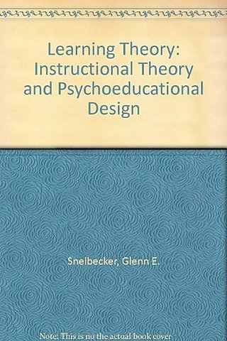 Según Snelbecker, se perfiló como rasgo definitorio el campo de la psicología educativa: el proceso de enseñanza y aprendizaje (proceso instruccional).