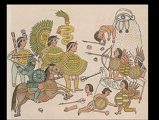 Llegada de Nuño Beltrán a Tzintzuntzan