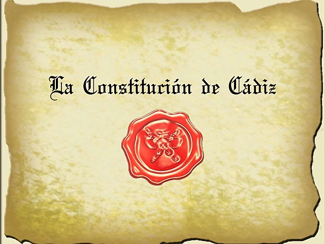 La constitución de Cádiz